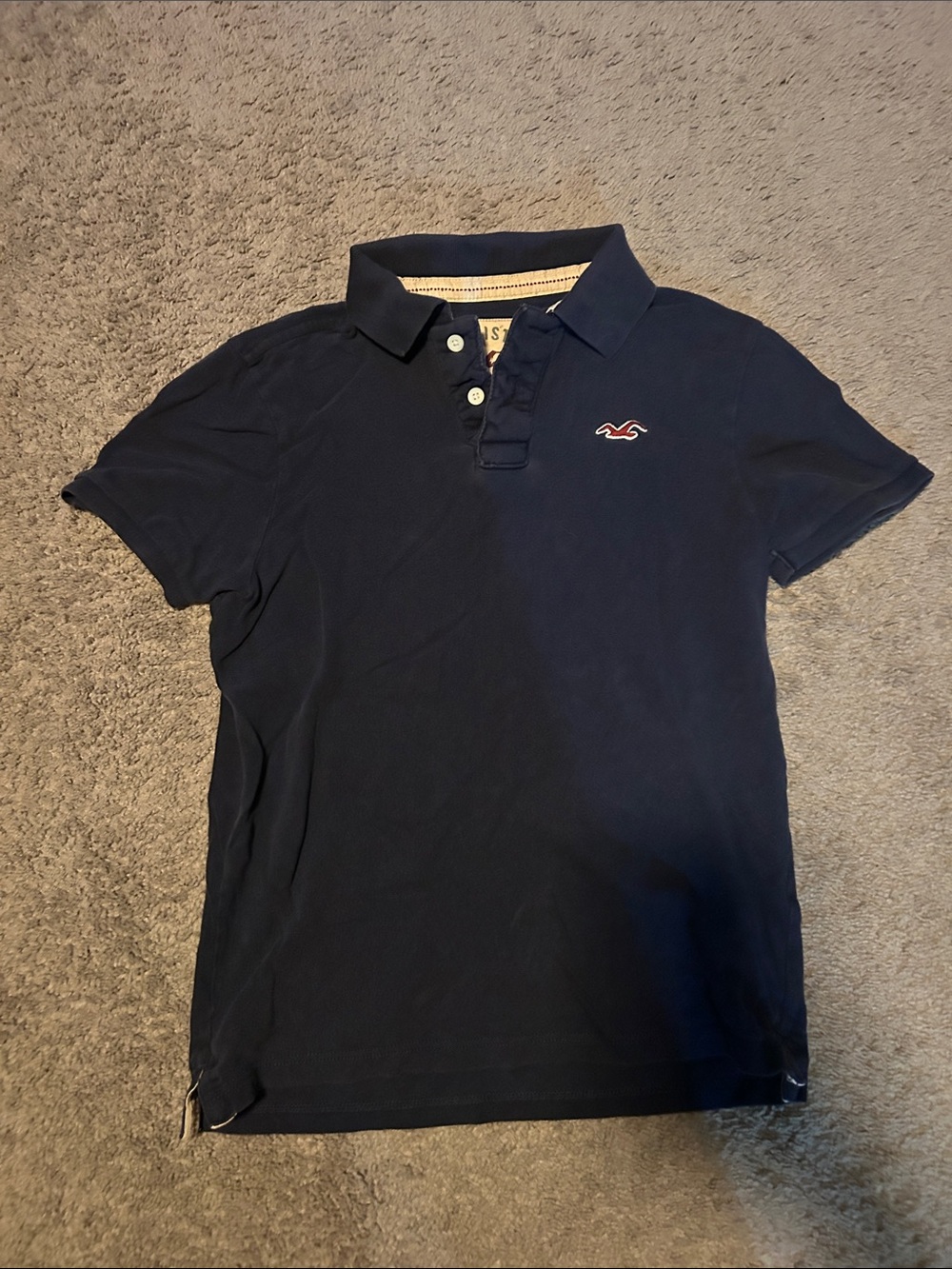Hollister Navy Blue Men’s Polo